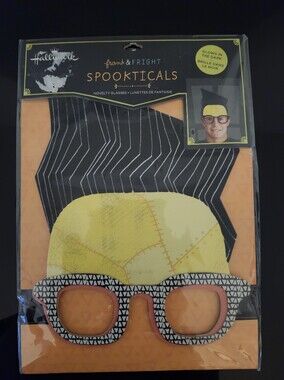 Hallmark Spookticals Frankenstein Glasses in Yellow & Black